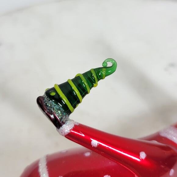 Vtg Lefton Reindeer Figurine Japan Hand Painted Gold Accents Christmas Decor - Picture 12 of 14